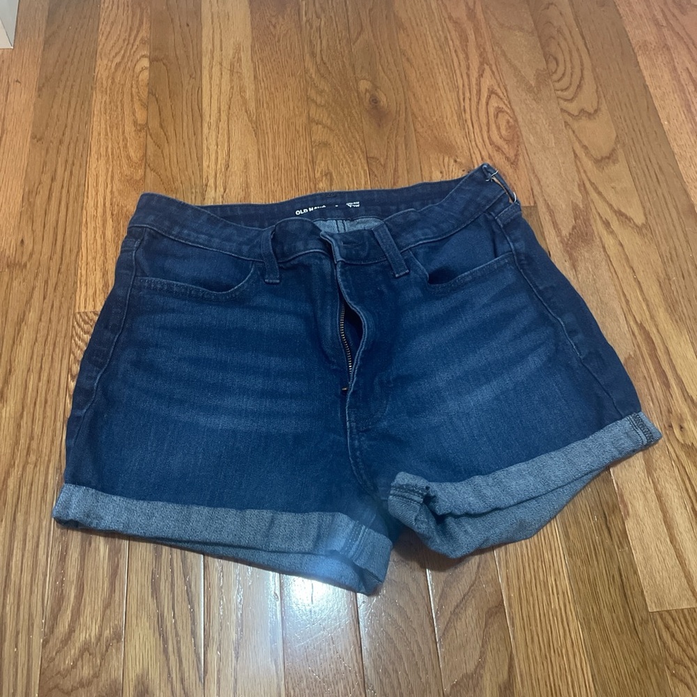 Old Navy Dark Blue Jean Shorts